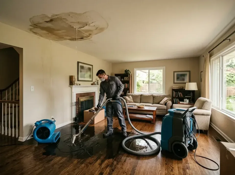 attic-pipe-burst-ceiling-drip-008 — frequently asked questions, Water Damage Restoration & Carpet Care in Crescent City, FL